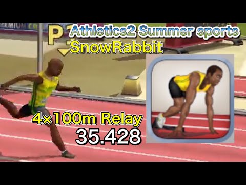 Athletics 2 :Summer sports : 4×100Metres Relay 35.428 (PB)