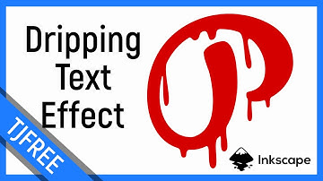 Inkscape | Dripping Text Effect