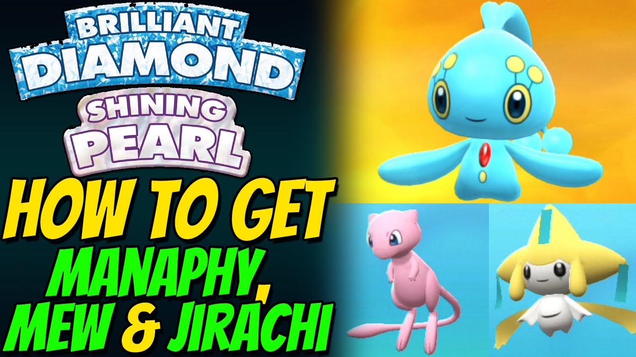 Pokémon Brilliant Diamond And Shining Pearl: How To Get Manaphy And Phione