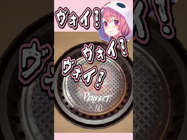 【音ゲー】独特なリズム感で肉を焼く笹木咲【にじさんじ / 公式切り抜き / VTuber 】のサムネイル