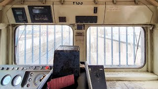 [ قطارات مصر ]  كابينة قيادة الجرار الكلاس - Egyptian Class 66 Cab Ride