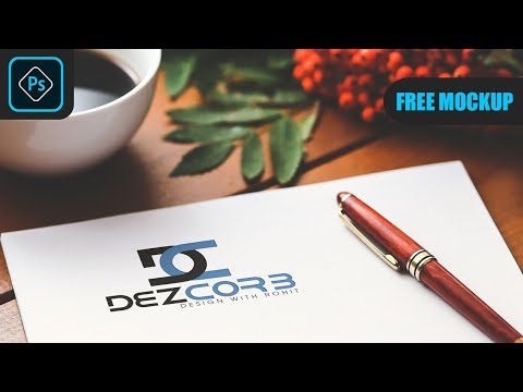 How to Create Business Logo Mockup in Photoshop | Free Download Photoshop Mockup