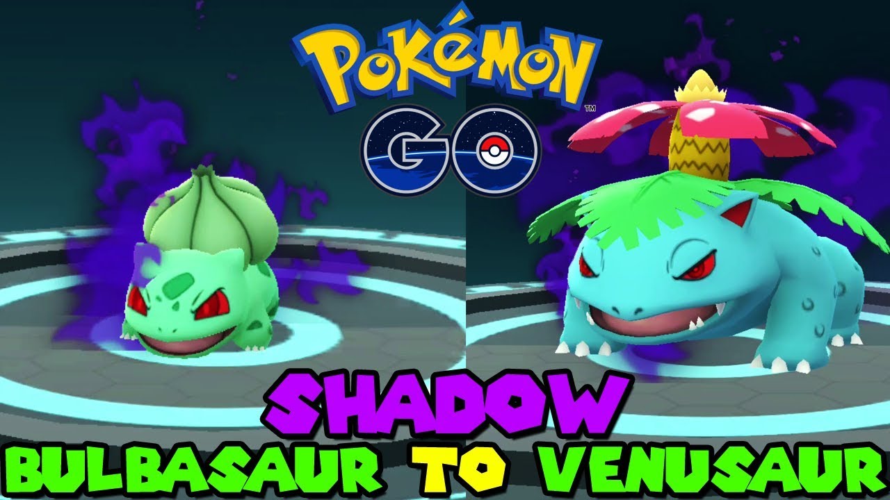 Pokemon Shiny Bulbasaur Shadow Catch in your P T C