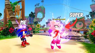 Super Got The Tradeable BURNING BLAZE In Sonic Speed Simulator.. So I Decided To Make This Video!