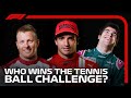How Well Do Drivers Know Their Teams? | The Tennis Ball Challenge
