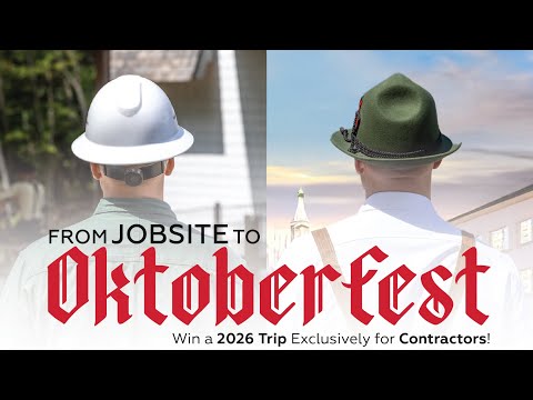 Contractors: Win a Trip to Oktoberfest 2026! - video from Daltile
