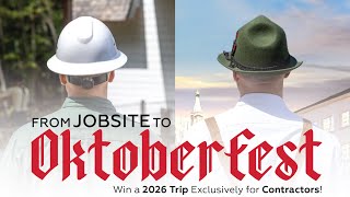 Contractors: Win a Trip to Oktoberfest 2026!