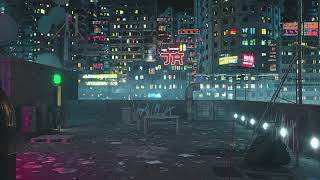 Maya & Redshift - Used Kitbash3d Future Slums kit