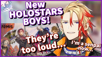 Axel talks about the NEW HOLOSTARS EN BOYS and WHO´S HIS FAVOURITE! 【Holostars EN | Axel Syrios】