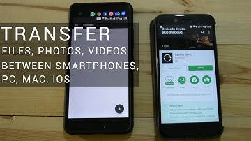 Transfer Files, Photos, Videos between Two Android Smartphones, PC, Mac, iOS