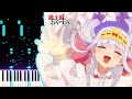 Maoujou de Oyasumi / 魔王城でおやすみ ED - Gimmme! (ORESAMA) | [Piano Cover] (Synthesia)「ピアノ」