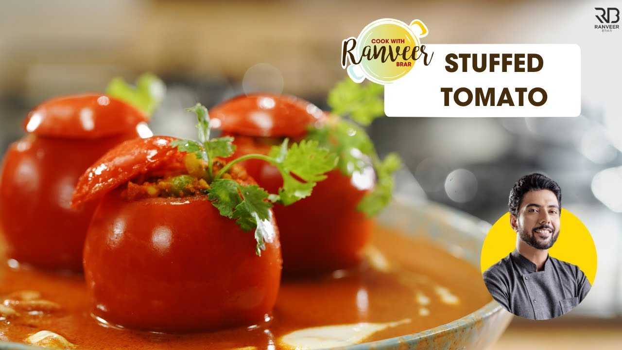 Stuffed Tomato in gravy | भरवां टमाटर ग्रेवी वाले आसान सब्ज़ी | Bharwaan Tamatar | Chef Ranveer Brar