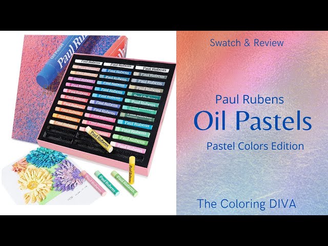 Paul Rubens Oil Pastel - Pearlescent / Metallic colors - first