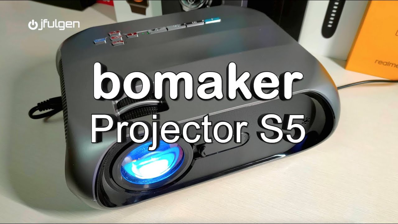 📽️ Bomaker Projector S5 📽️ Tu 🍿 Cine en Casa🍿 - YouTube