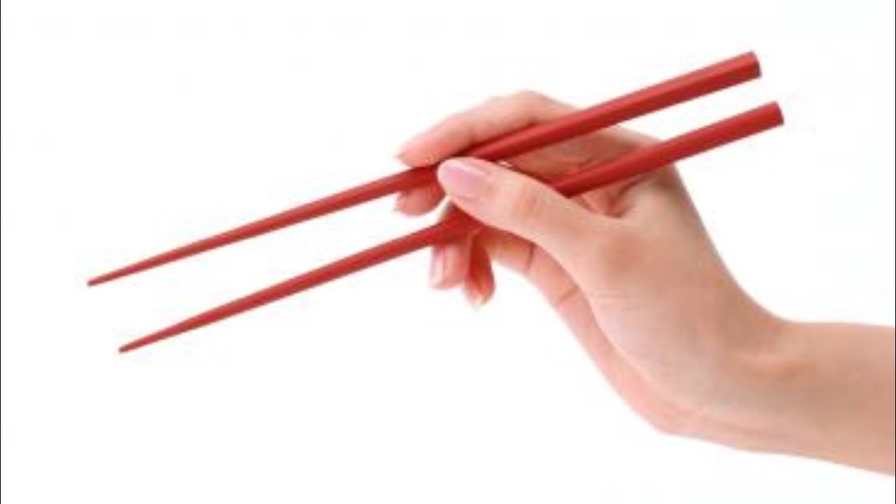 How to eat with chopsticks? 
