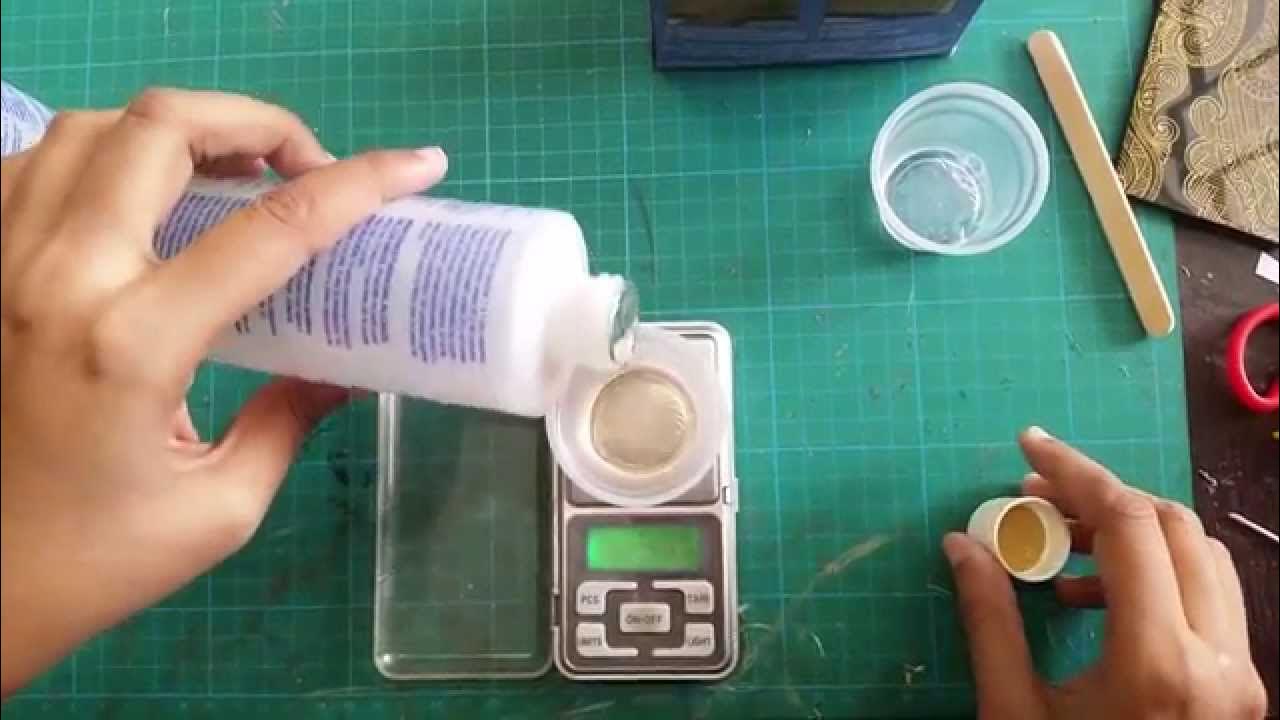 Resin Tutorial Mixing The Resin YouTube