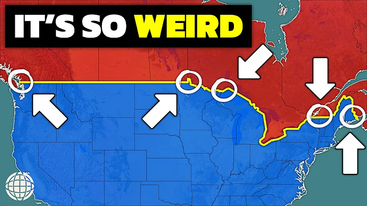 Why The US-Canada Border Is So Weird