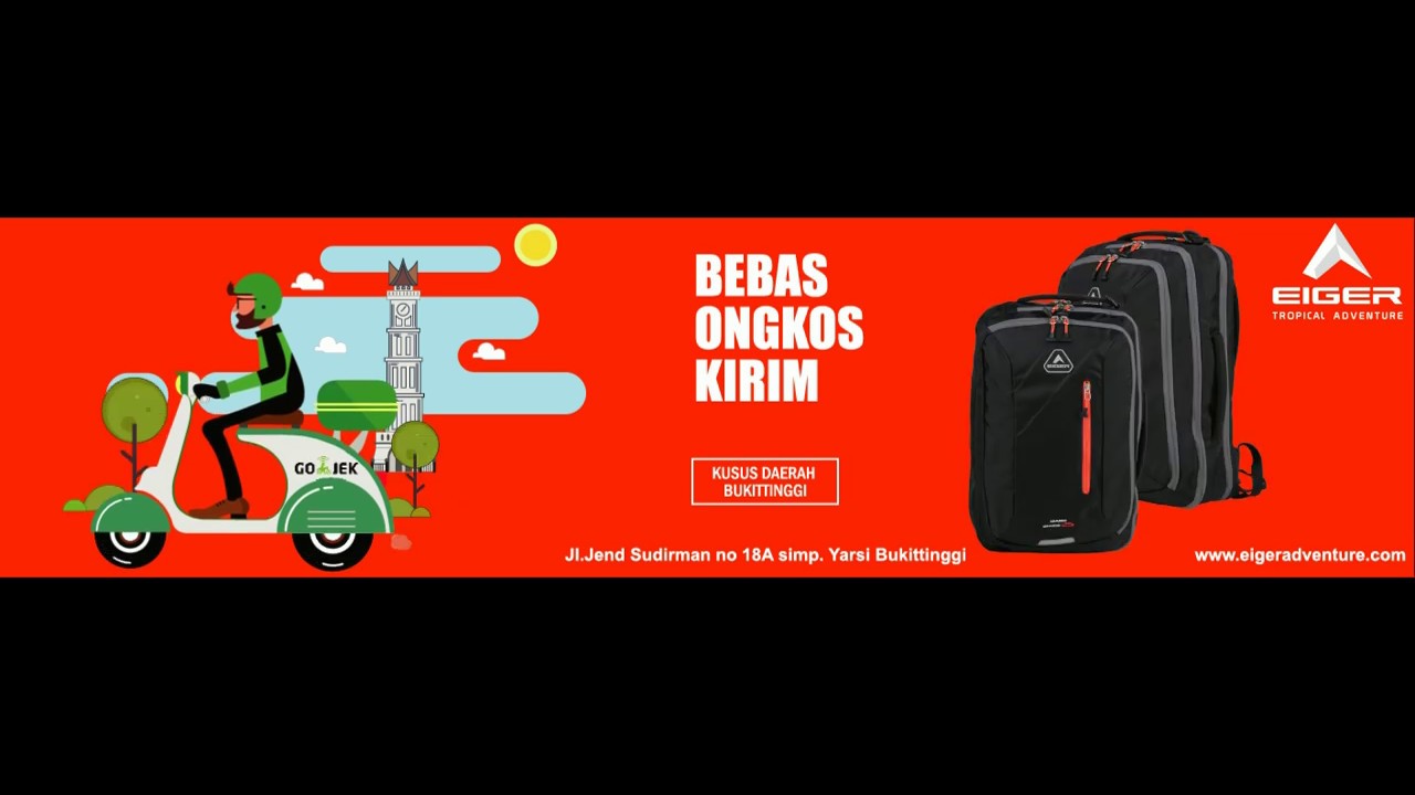  CONTOH  ANIMASI  ADVERTISING EIGER iklan  layanan  