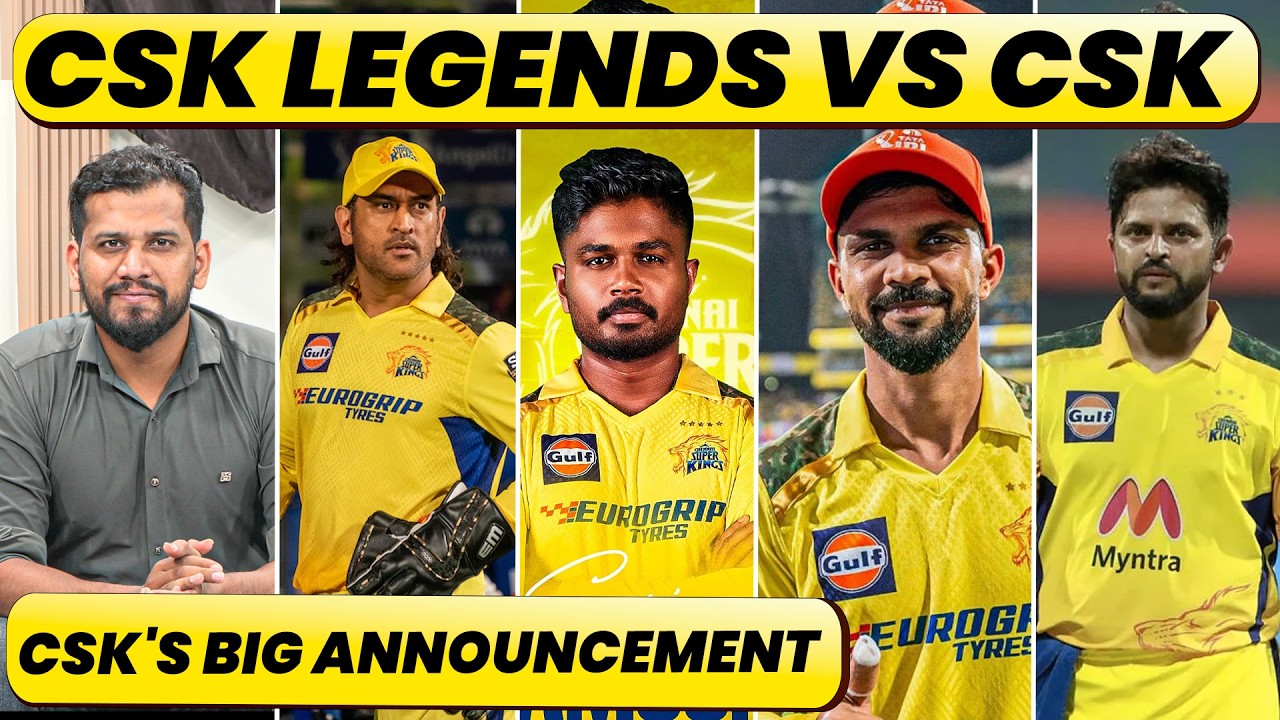 CSK ROAR VS RCB UNBOX EVENT! BIG ANNOUNCEMENT FROM CSK, RAINA, HAYDEN ...