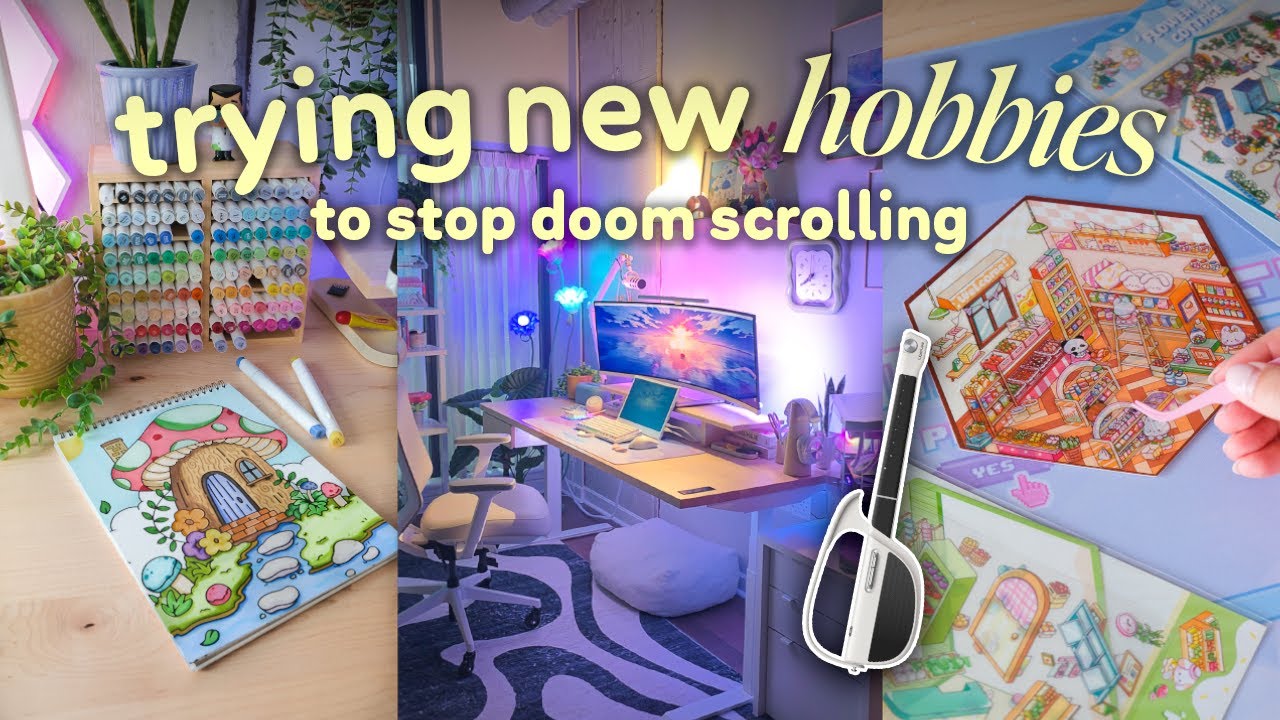 5 HOBBIES TO TRY WHEN YOU'RE BORED 🤳🏻 no more mindless scrolling