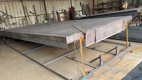 Dock Leveler Under Production Process by JOIST Material Handling Equipment