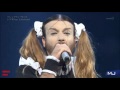 トミタ栞 Shiori Tomita feat  Ladybeard   Valentine Kiss @ Music Japan show, Jan 18 2016   YouTube