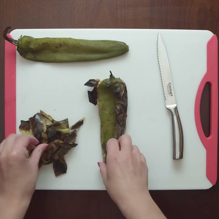 How to Roast Hatch Green Chile in an Oven YouTube