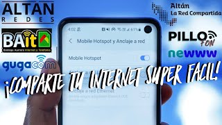 HOW TO SHARE INTERNET, BAIT DATA, WIMO, PILLOFON, NEWWW ANDROID 📲📶✅ screenshot 2