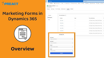 How to Create Forms in Dynamics 365 Marketing