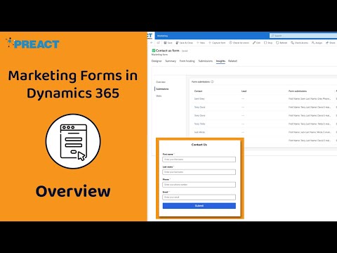 How to Create Forms in Dynamics 365 Marketing
