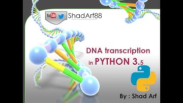 How to Transcribe DNA Using  Python 3 5