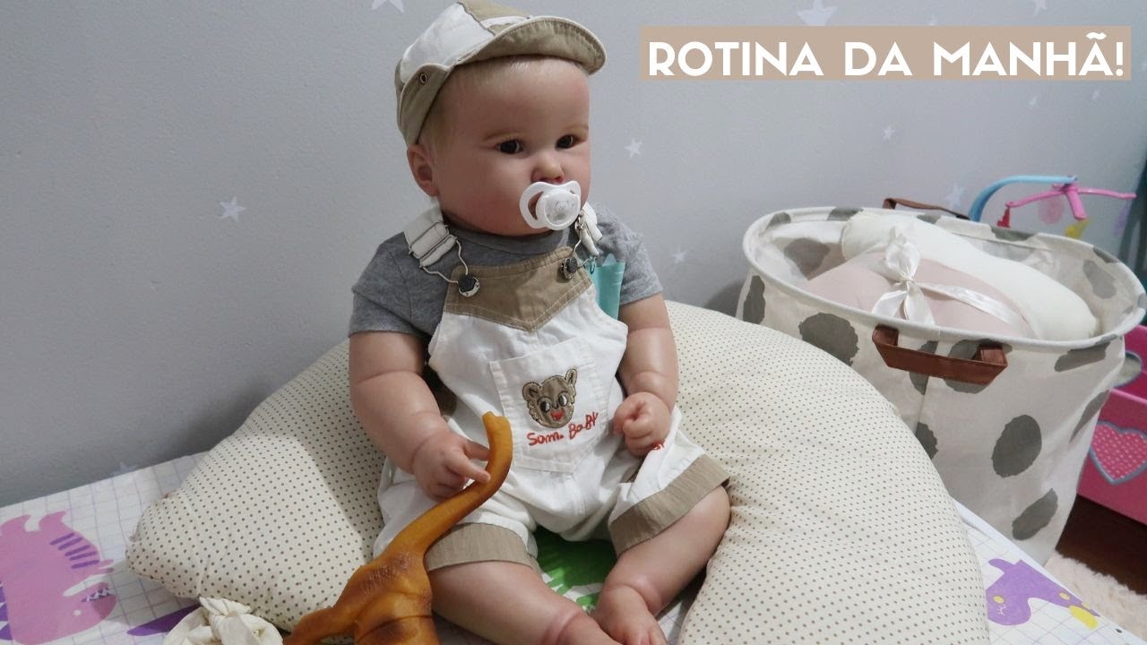 ROTINA DE BEBÊ REBORN RECÉM NASCIDO COM O OLIVER 👶💙 