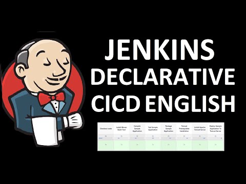 Jenkins CICD Declarative Pipeline English | How To Create Declarative Pipeline Step By Step English