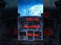 Top 10 Haunted Places in the World 2025 👻 #shorts #youtubeshorts #haunted #hauntedhouse #creepy