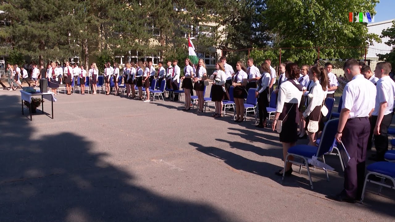 Ballagás és tanévzáró az általános iskolában