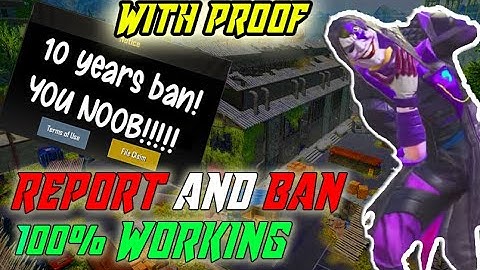 How To Report A HACKER In PUBG Mobile | Ban PUBG HACKERS PERMANENTLY!