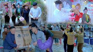 TOÀN CẢNH LỄ ĐÓN DÂU (KHÁNH XÍU & ĐỨC THIỆN) BẢN NÀ CÀI CHIỀNG LY THUẬN CHÂU SƠN LA