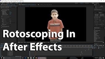 Rotoscoping In After Effects