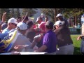 Stephen Curry signing autographs at 2017 Lake TAhoe golfig  event