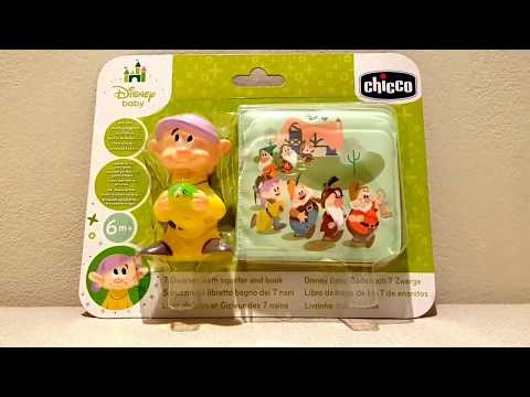 Обзор Chicco. Игрушка для ванной CHICCO "7 ГНОМОВ". Арт. 07816.00.
