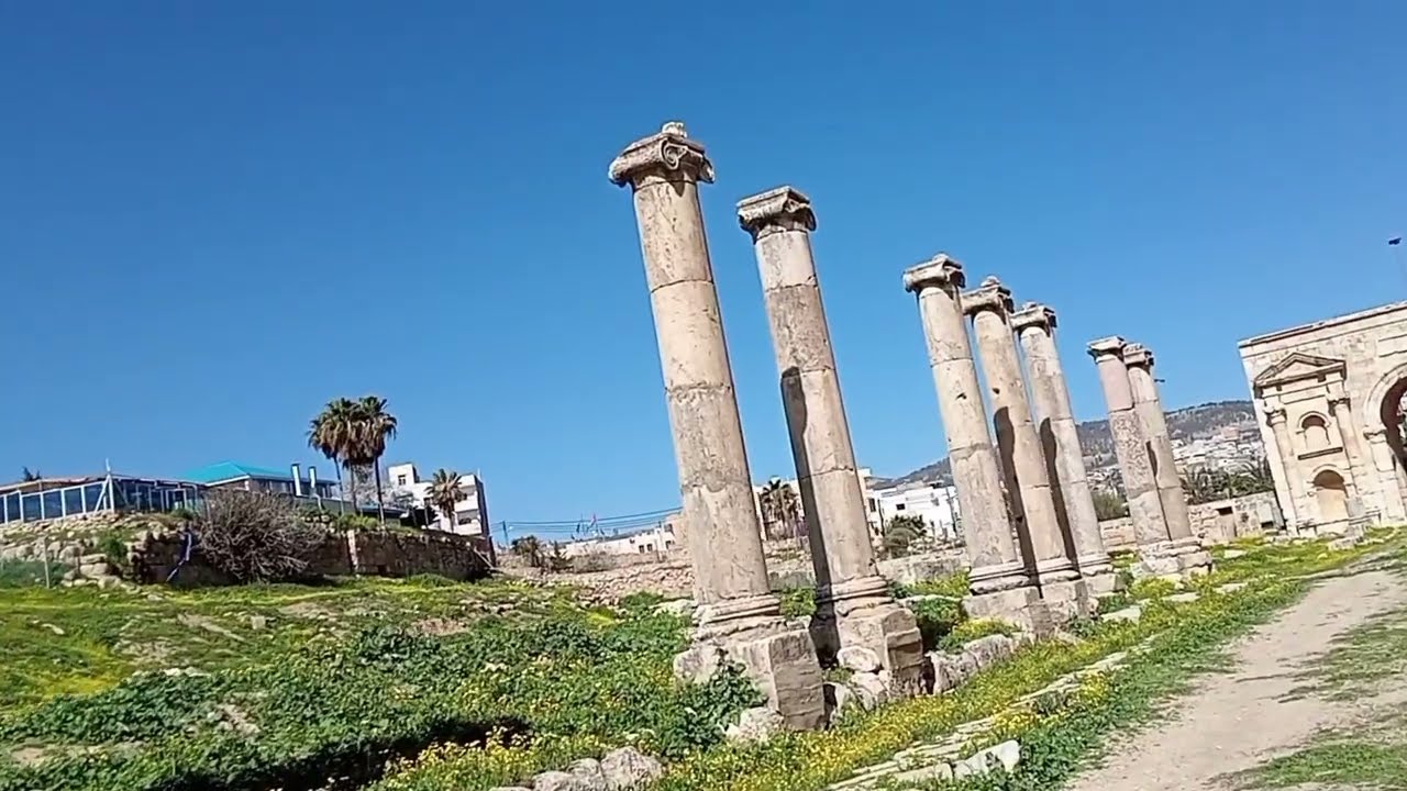 Прогулка ро древнему Джерашу, экскурсия в 4-х частях. Jordan 🇪🇭