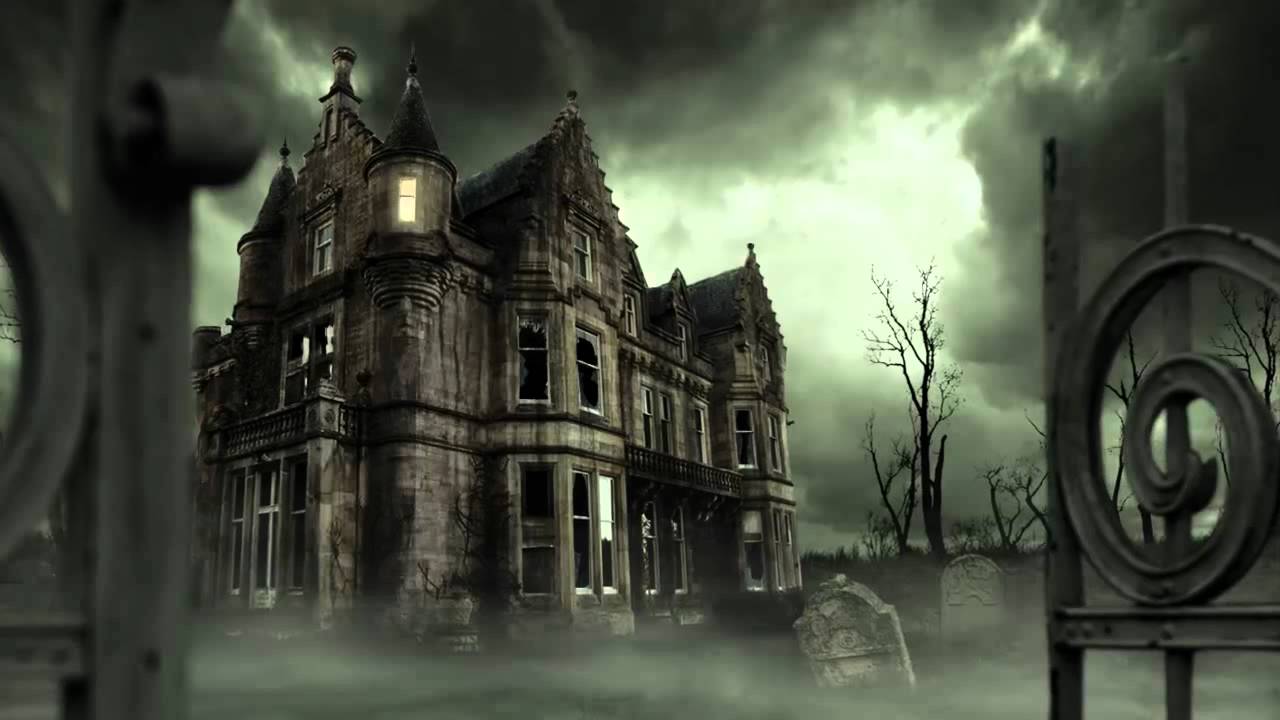 Matte Painting Practice | Haunted House - YouTube