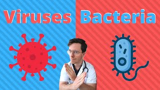 Bacteria vs viruses | What are the differences?  Doctor Explains