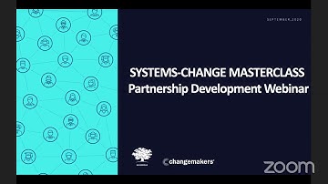 Systems-Change Partnership Webinar