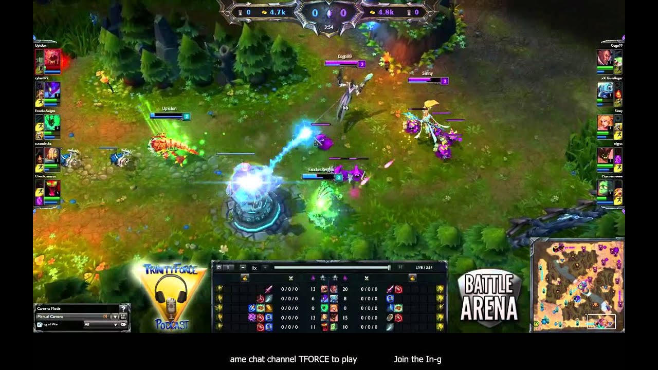 EUW Battle Arena Week 12 Game 1