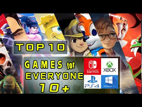 TOP 10 VIDEO GAMES FOR KIDS TO PLAY in 2021 [ EVERYONE 10+ ]