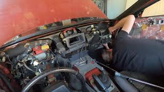 1987 FC RX-7 HVAC reinstall time lapse