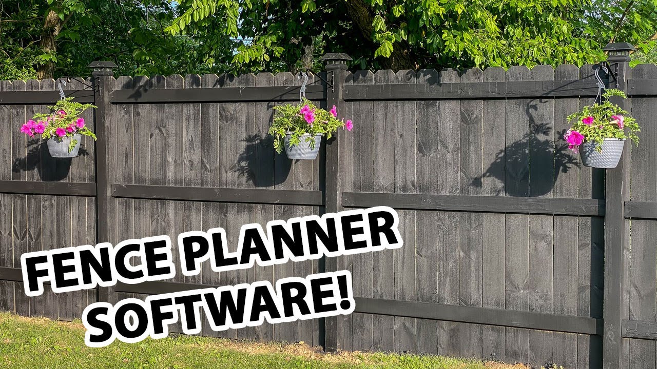 garden fence planner