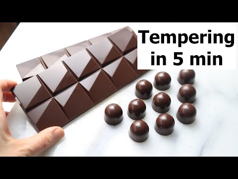 How to Temper Chocolate In Just 5 Minutes!   5    