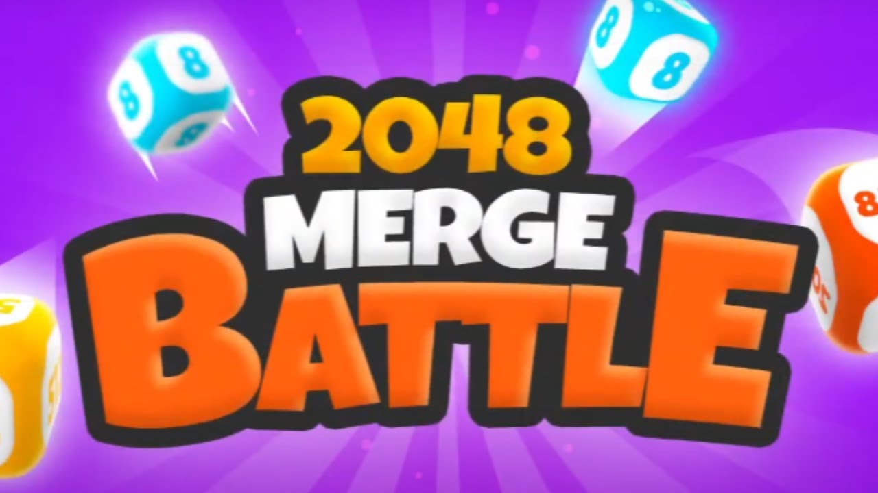 2048 Merge Battle Game Gameplay Android Mobile